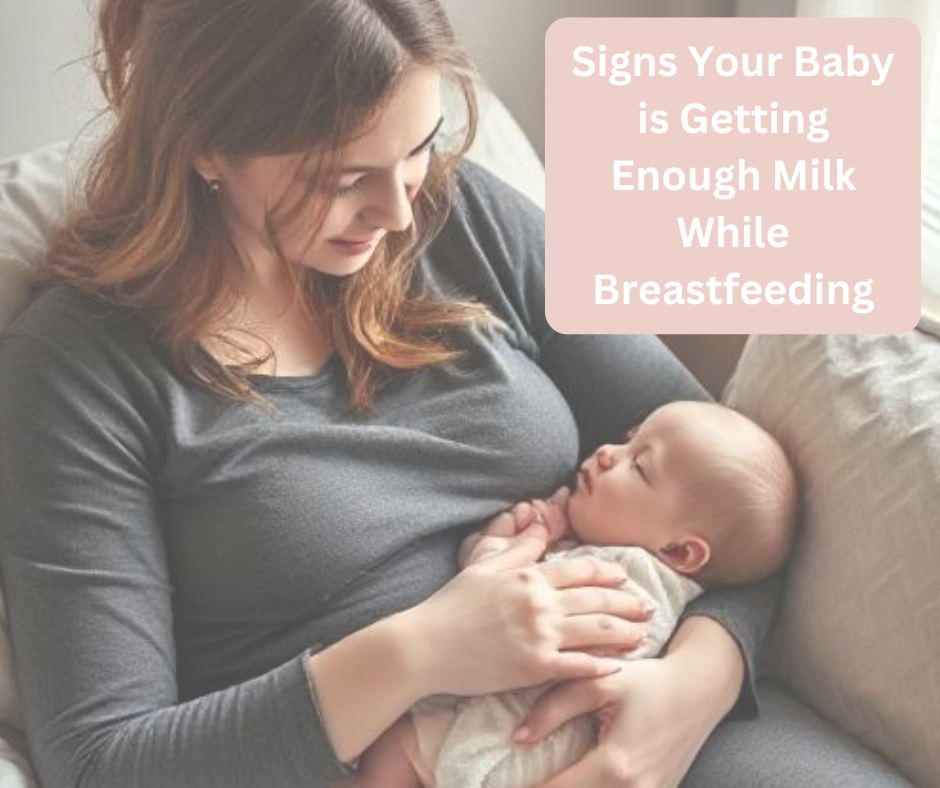 Signs Your Baby is Getting Enough Milk While Breastfeeding
