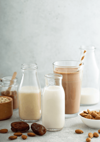 10-Minute Sweetened Almond Milk (3 Ways!) for First Trimester Fatigue