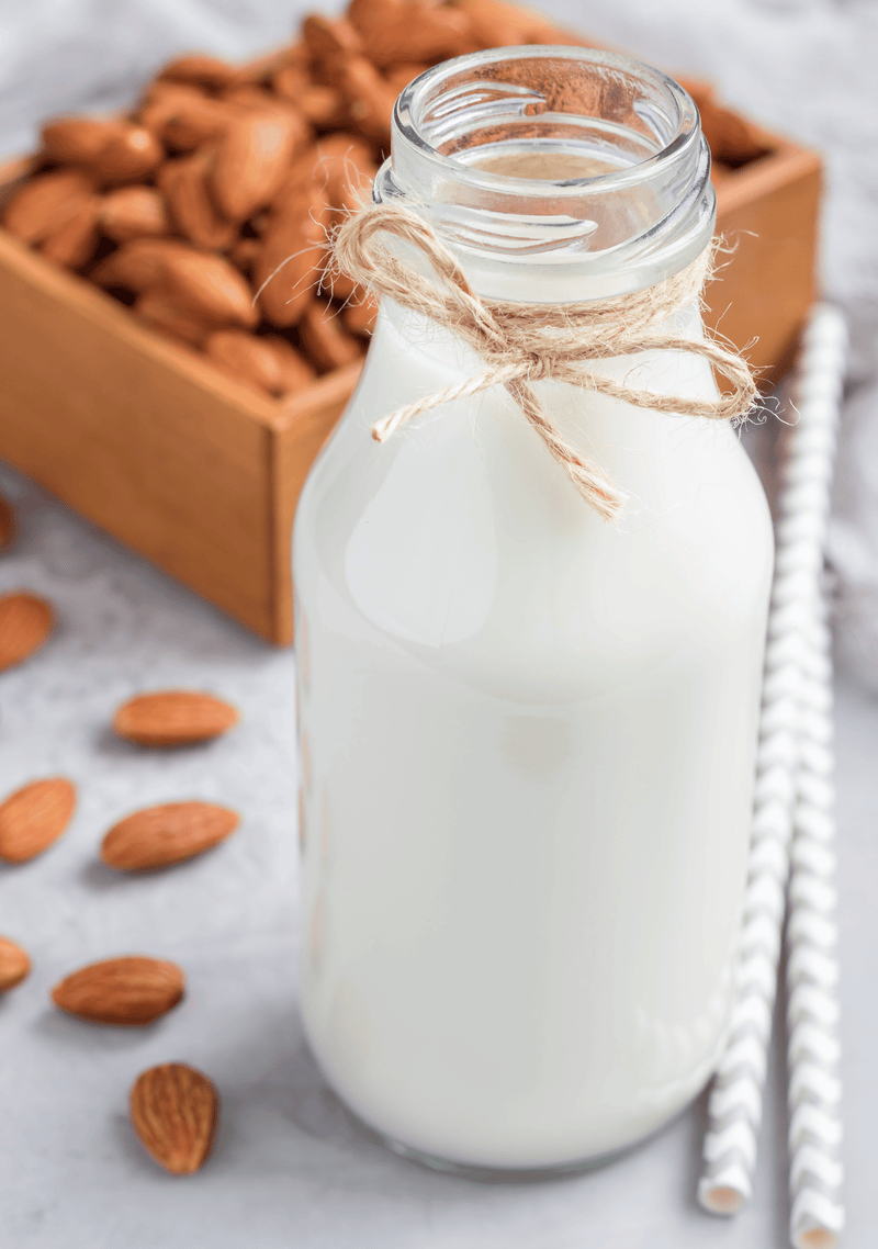 10-Minute Unsweetened Almond Milk for First Trimester Fatigue