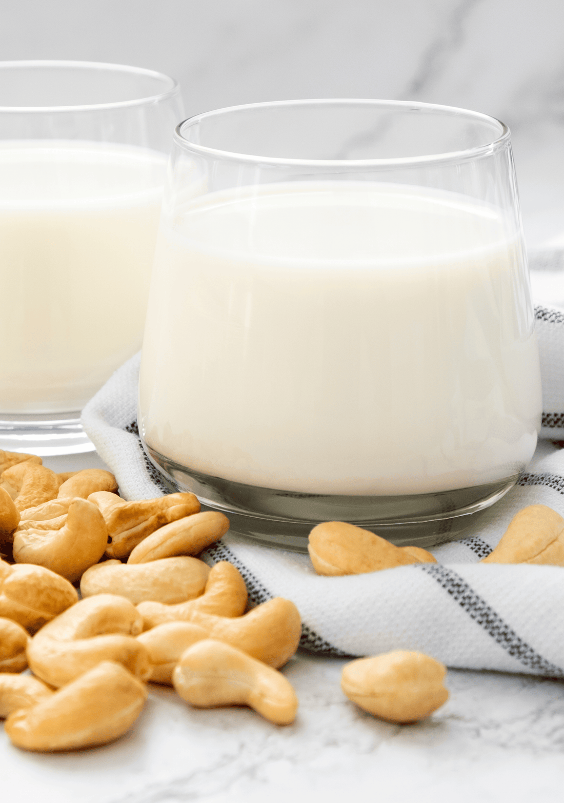 2-Ingredient Unsweetened Cashew Milk for First Trimester Fatigue