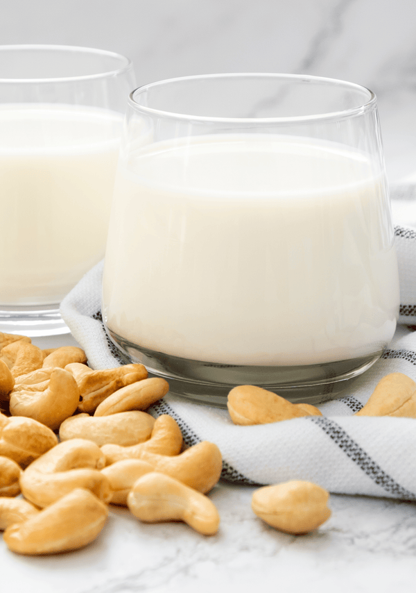 2-Ingredient Unsweetened Cashew Milk for First Trimester Fatigue