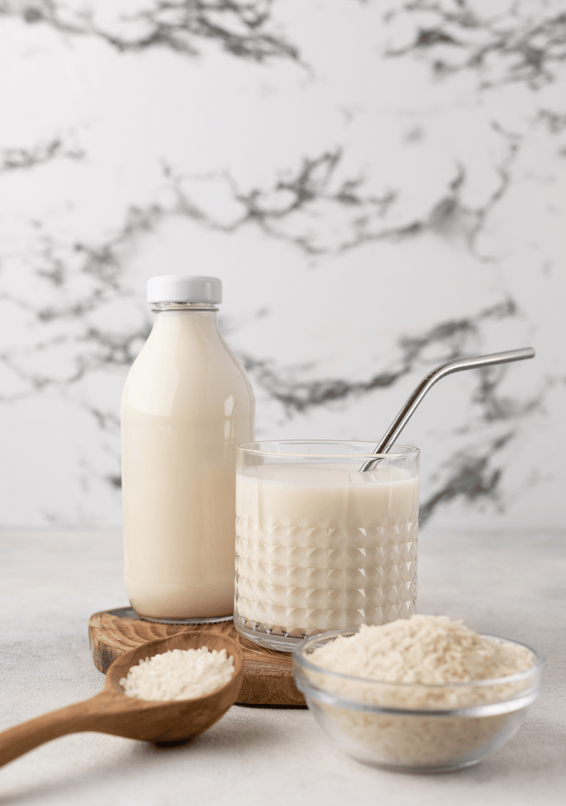 5-Minute Unsweetened Rice Milk for First Trimester Fatigue (No-Soak!)