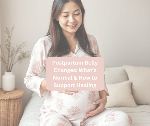 Postpartum Belly Changes: What’s Normal & How to Support Healing