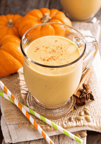 Dairy-Free Pumpkin Pie Smoothie for First Trimester Cravings