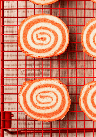 Dairy-Free Holiday Pinwheel Cookies for First Trimester Cravings