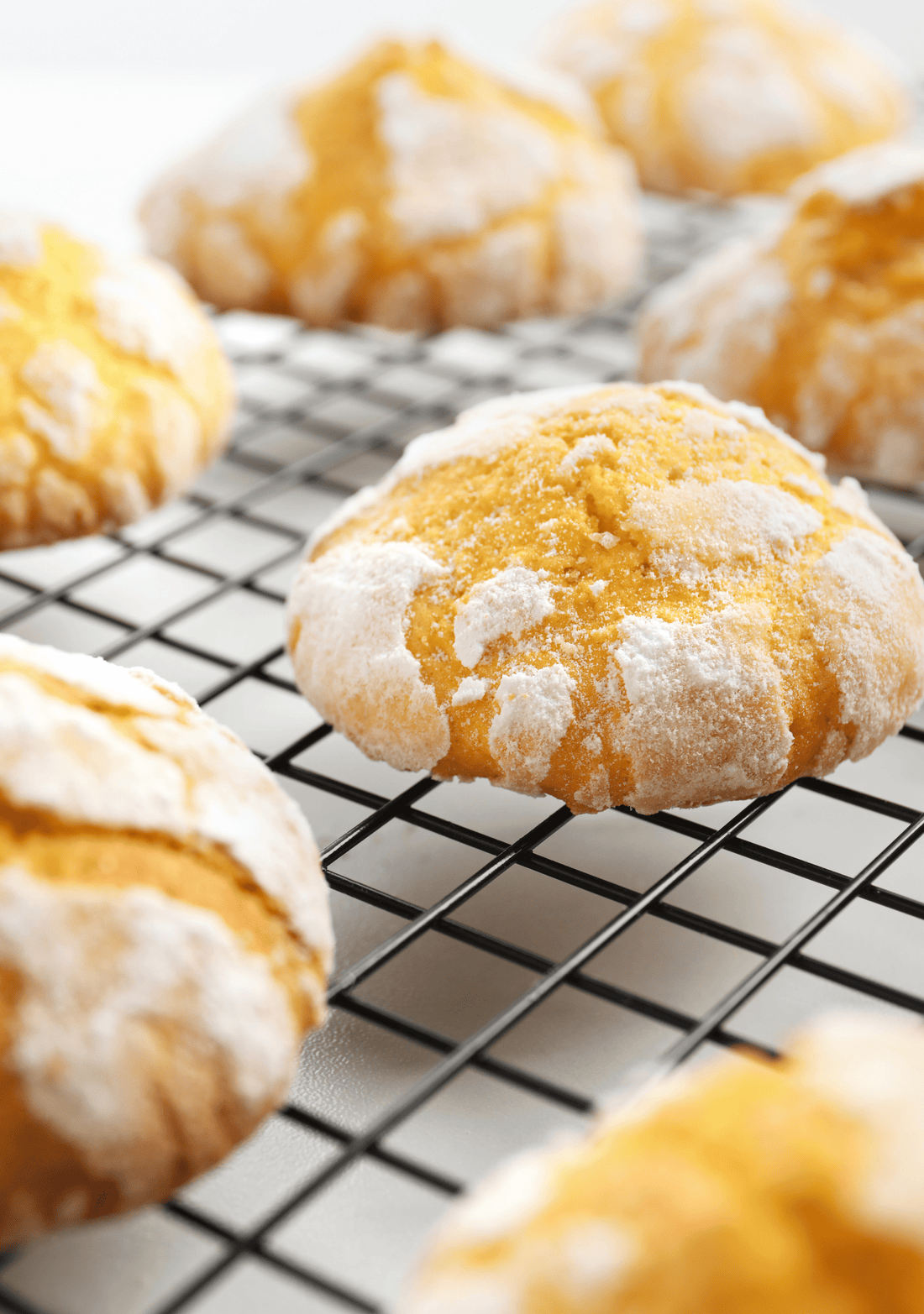 Dairy-Free Lemon Crinkle Cookies for First Trimester Cravings