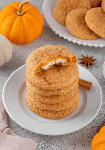 Dairy-Free Pumpkin Cheesecake Cookies for First Trimester Cravings