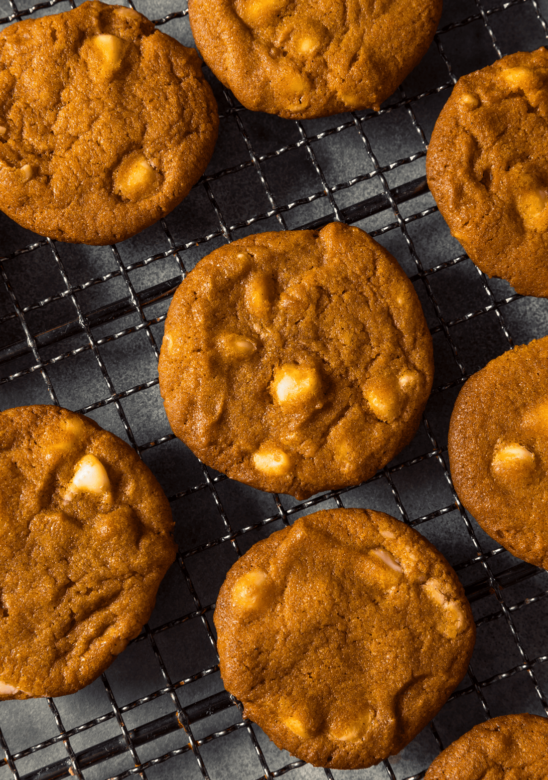 Dairy-Free Pumpkin White Chocolate Chip Cookies for First Trimester