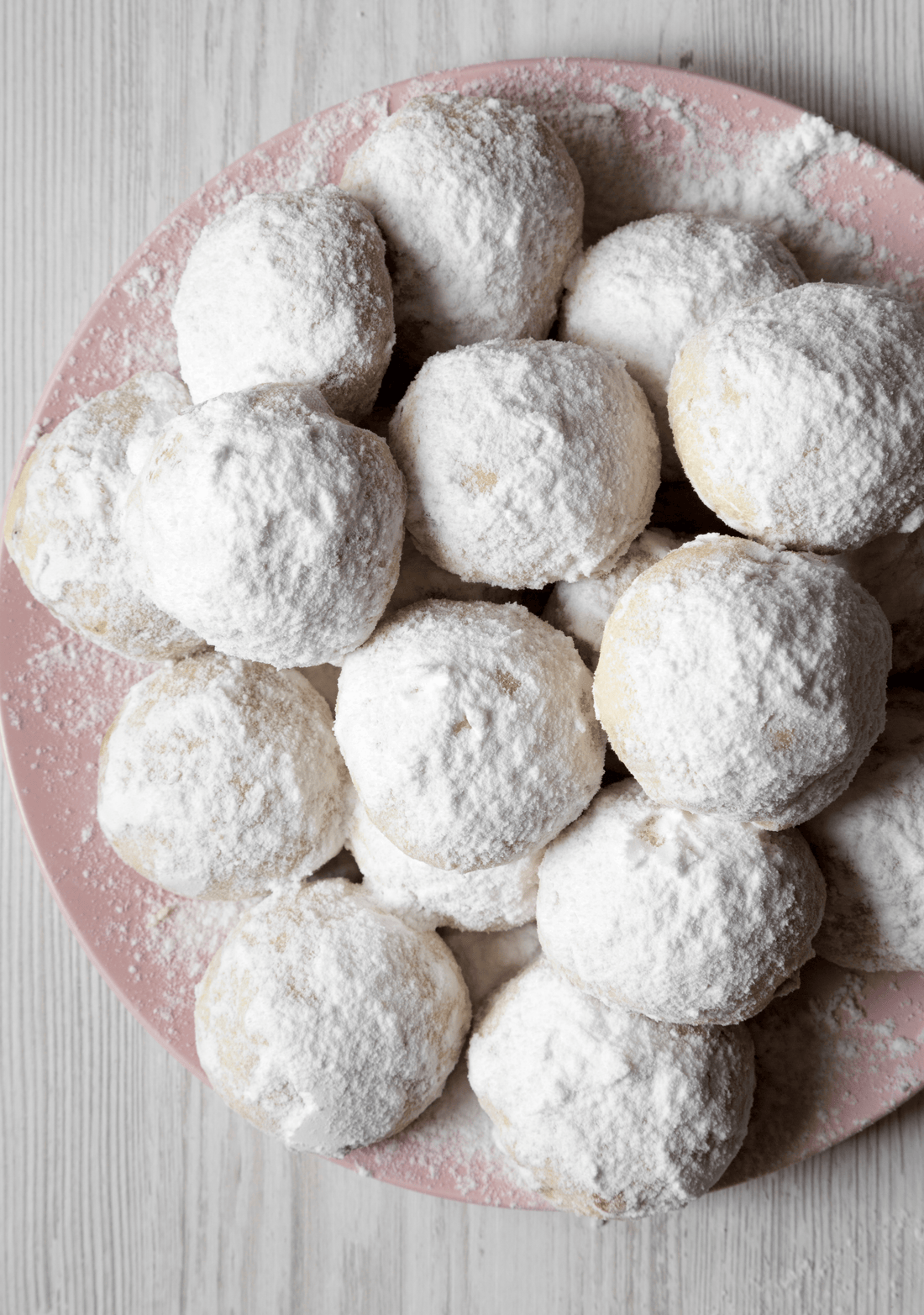 Dairy-Free Snowball Cookies for First Trimester Cravings