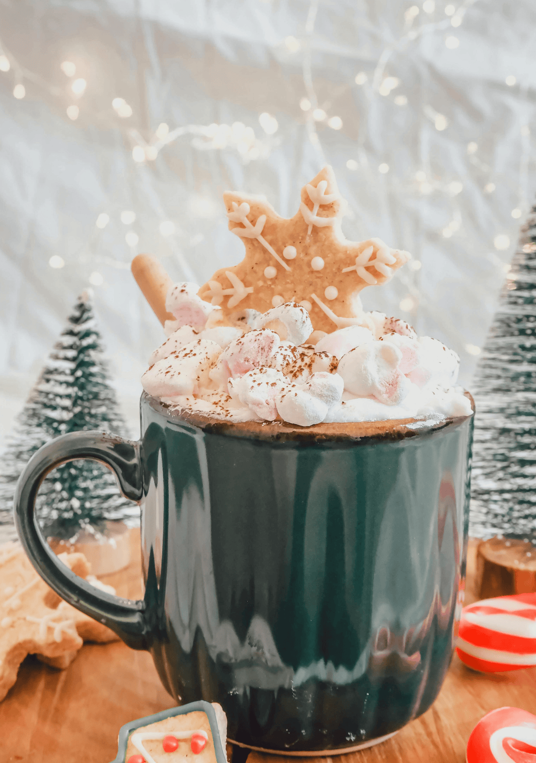Dairy-Free Sugar Cookie Hot Chocolate for First Trimester Cravings