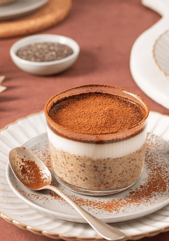 Tiramisu Overnight Oats for First Trimester Cravings