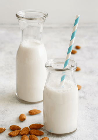 2-Ingredient Unsweetened Almond Milk for First Trimester Nausea