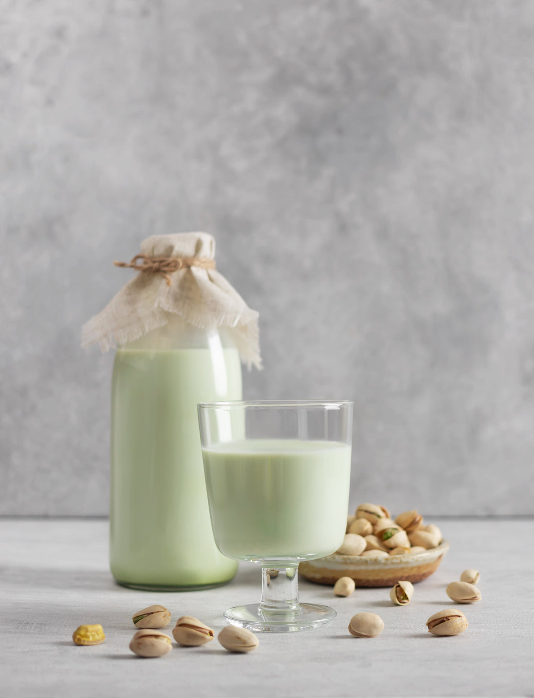 High Fiber Homemade Pistachio Milk for First Trimester (Great for Constipation-Relief!!)