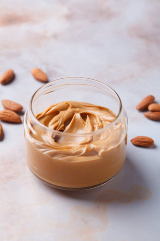 High-Fiber, Pregnancy-Safe Homemade Almond Butter (Sugar-Free!!)