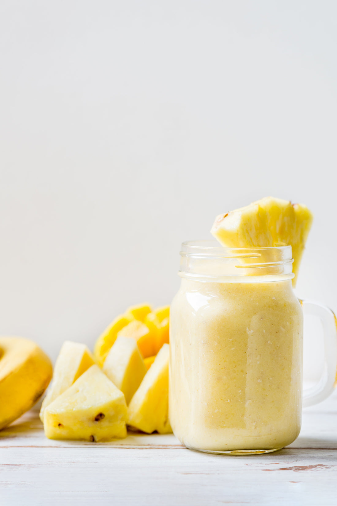 Morning Sickness & Bloating-Relief Pineapple Mango Smoothie for Pregnancy